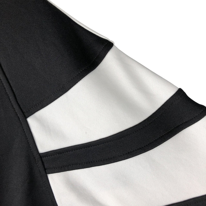 Vintage 80'S adidas track jacket, size M for men polyester black type Vintage Second Hand