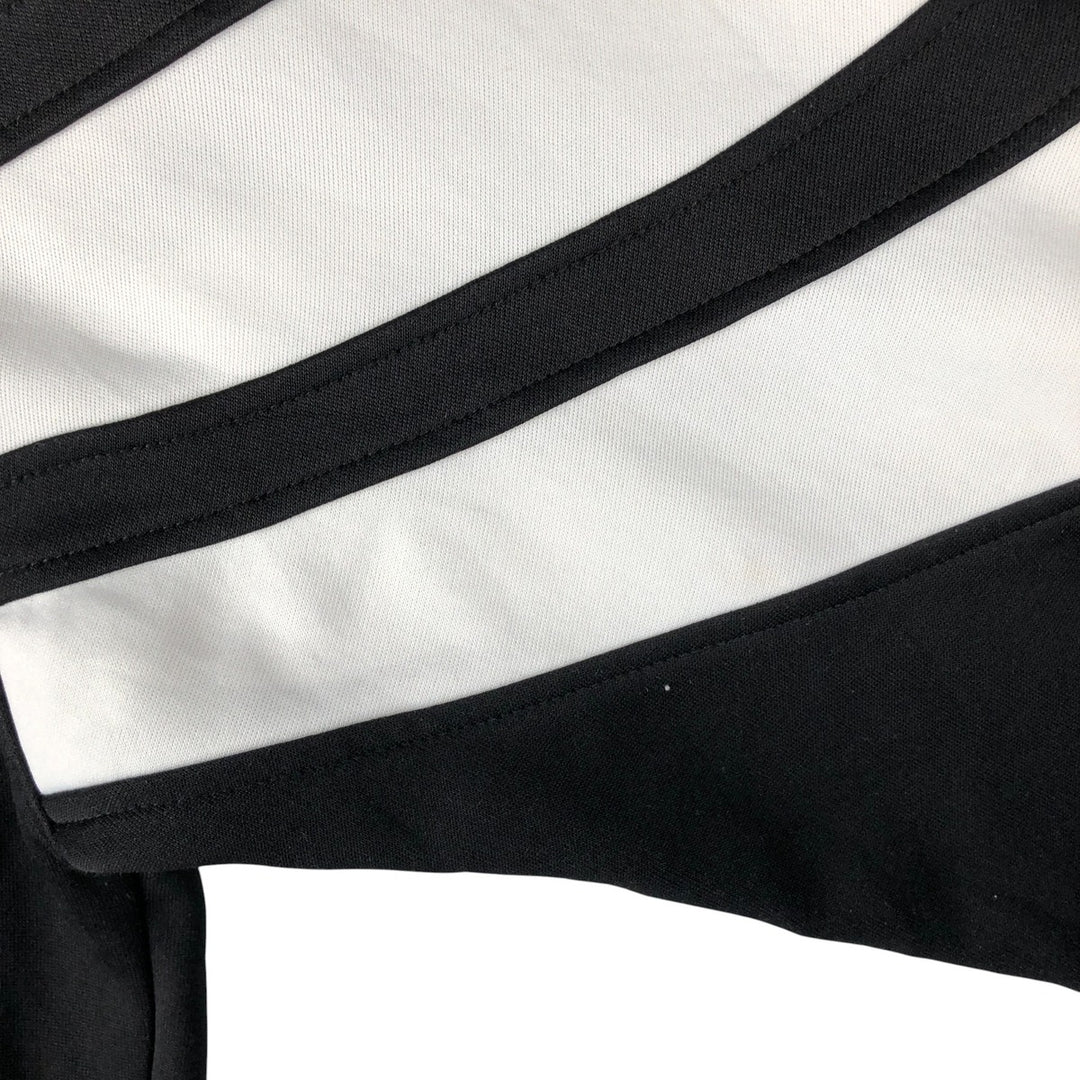 Vintage 80'S adidas track jacket, size M for men polyester black type Vintage Second Hand