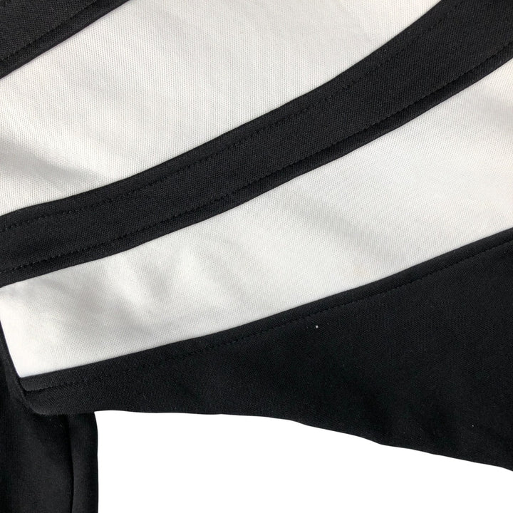 Vintage 80'S adidas track jacket, size M for men polyester black type Vintage Second Hand