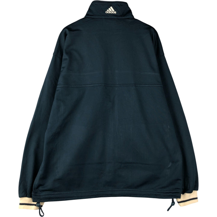 Vintage 2000'S Adidas track jacket, size M, men's polyester navy blue type Vintage Second Hand