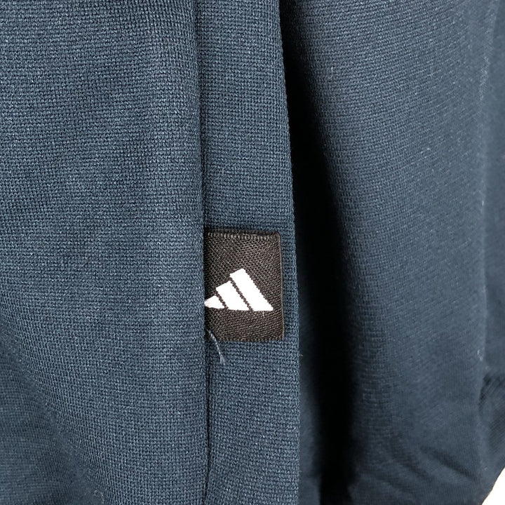 Vintage 2000'S Adidas track jacket, size M, men's polyester navy blue type Vintage Second Hand