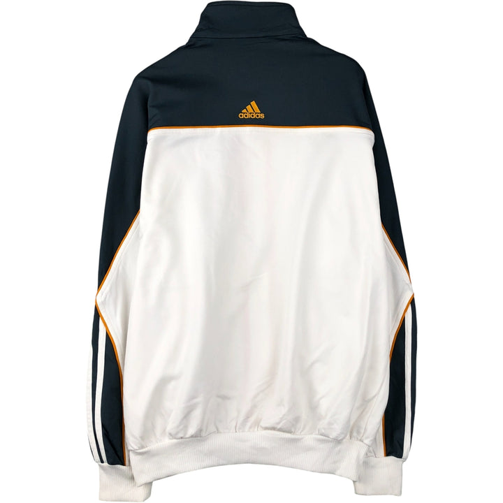90'S Adidas Jersey Track Jacket Men's M Vintage polyester white type Vintage Second Hand