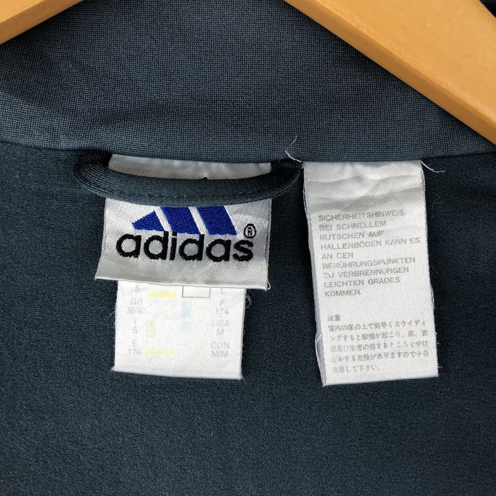 90'S Adidas Jersey Track Jacket Men's M Vintage polyester white type Vintage Second Hand