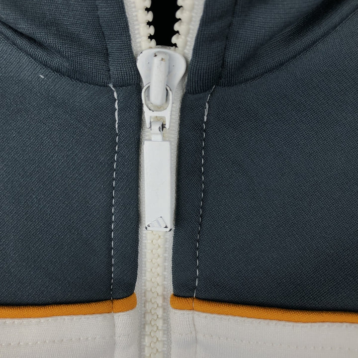 90'S Adidas Jersey Track Jacket Men's M Vintage polyester white type Vintage Second Hand