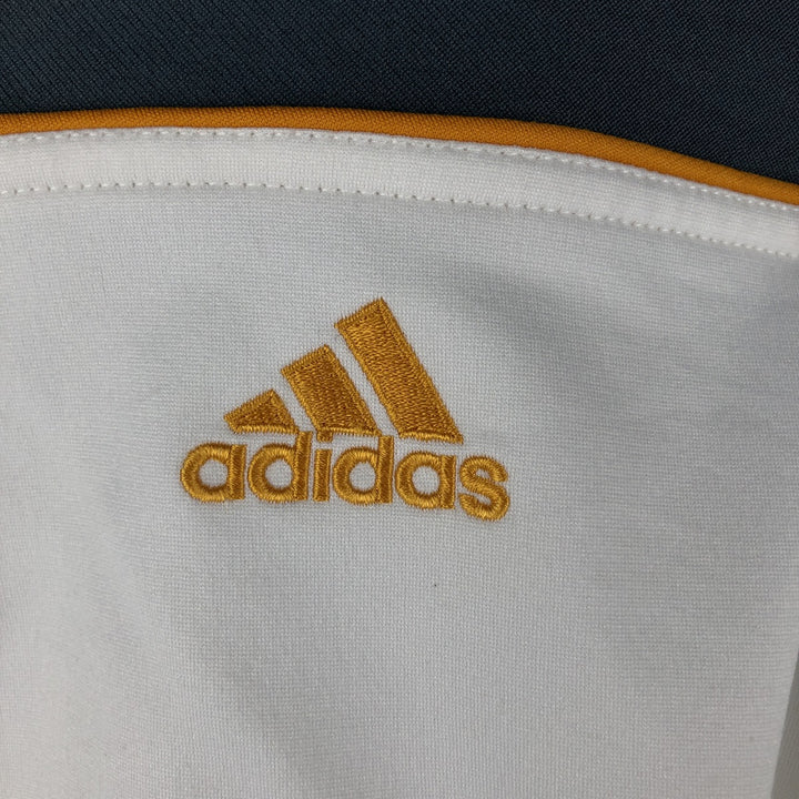 90'S Adidas Jersey Track Jacket Men's M Vintage polyester white type Vintage Second Hand