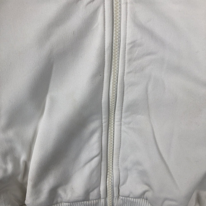 90'S Adidas Jersey Track Jacket Men's M Vintage polyester white type Vintage Second Hand