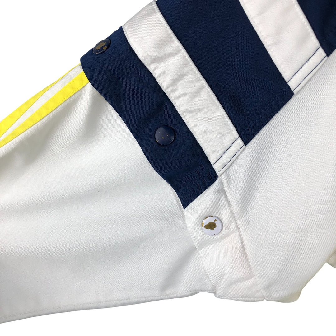90s-00'S Adidas Back Logo 2-Way Jersey Track Jacket, Men's Size Small polyester white type Vintage Second Hand