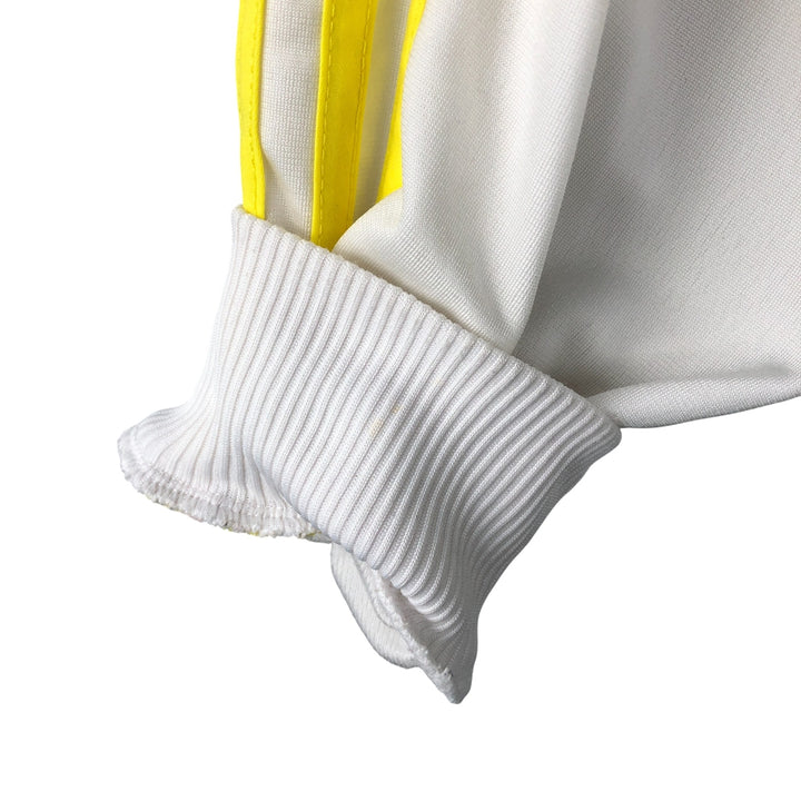90s-00'S Adidas Back Logo 2-Way Jersey Track Jacket, Men's Size Small polyester white type Vintage Second Hand
