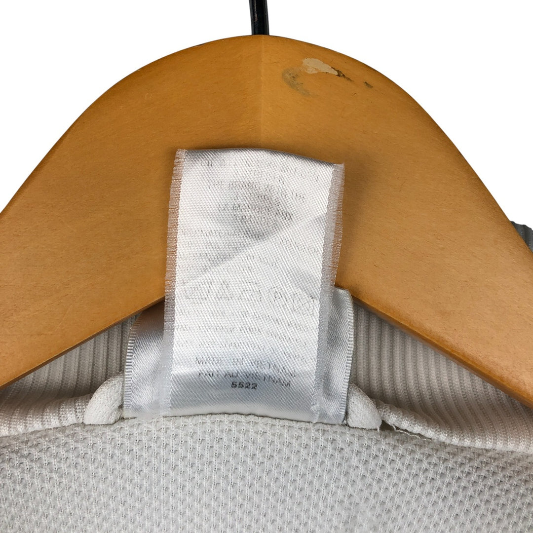 Vintage 90s-00'S Adidas track jacket, size S, men's polyester white type Vintage Second Hand