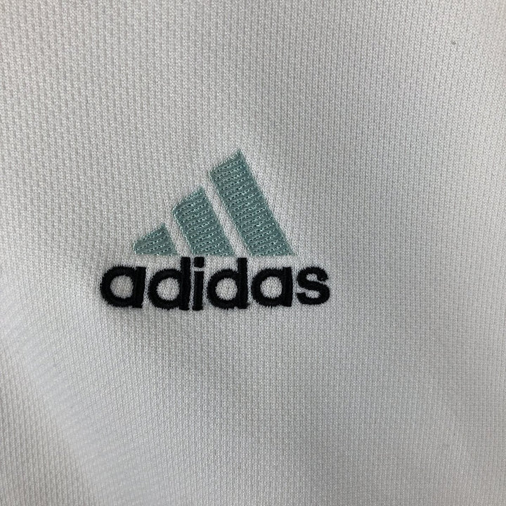 Vintage 90s-00'S Adidas track jacket, size S, men's polyester white type Vintage Second Hand