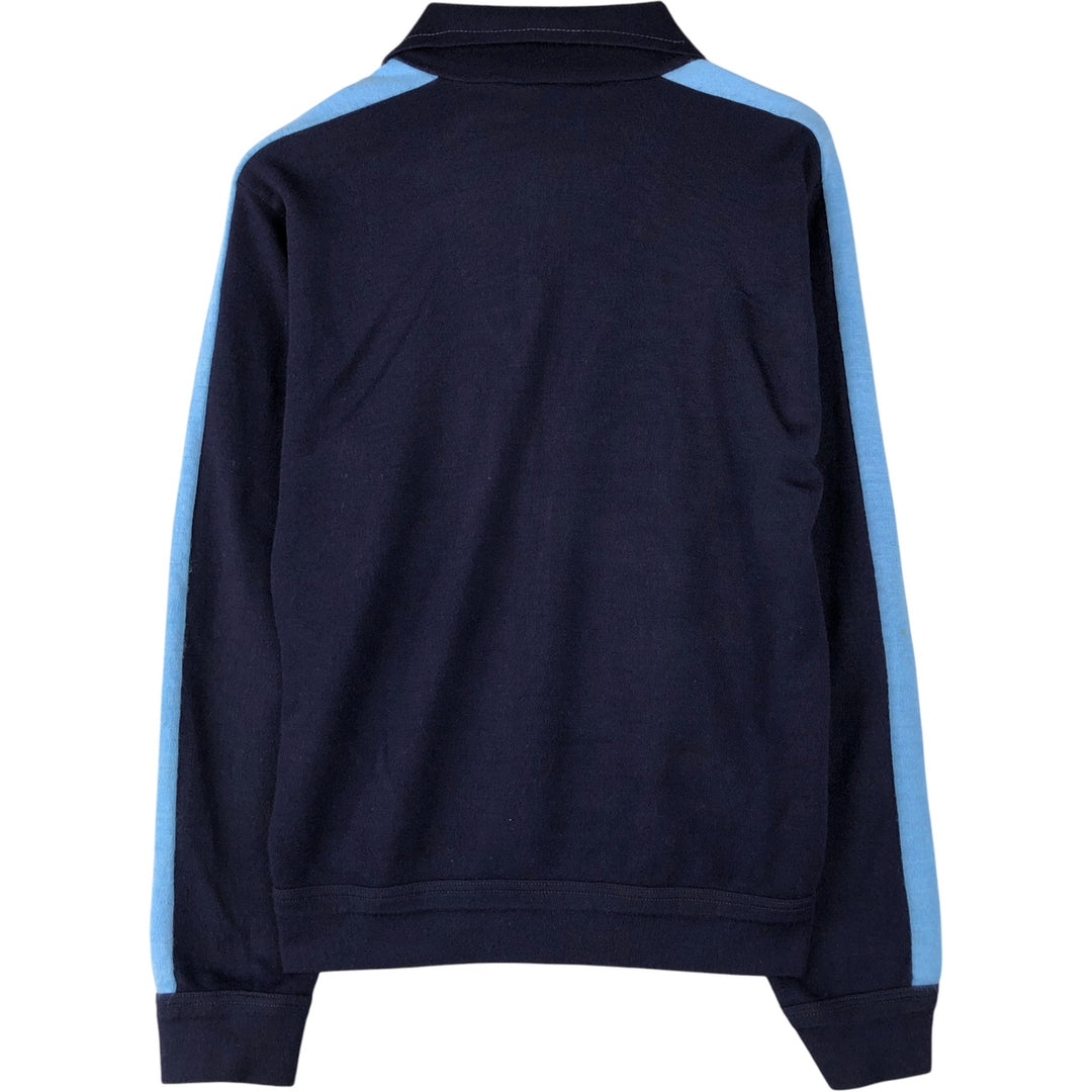 Vintage 80'S Puma sweatshirt, Made in Italy, Men's Size Small poly acrylic navy blue type Vintage Second Hand