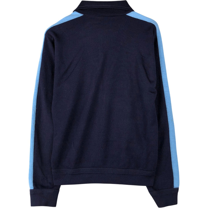 Vintage 80'S Puma sweatshirt, Made in Italy, Men's Size Small poly acrylic navy blue type Vintage Second Hand