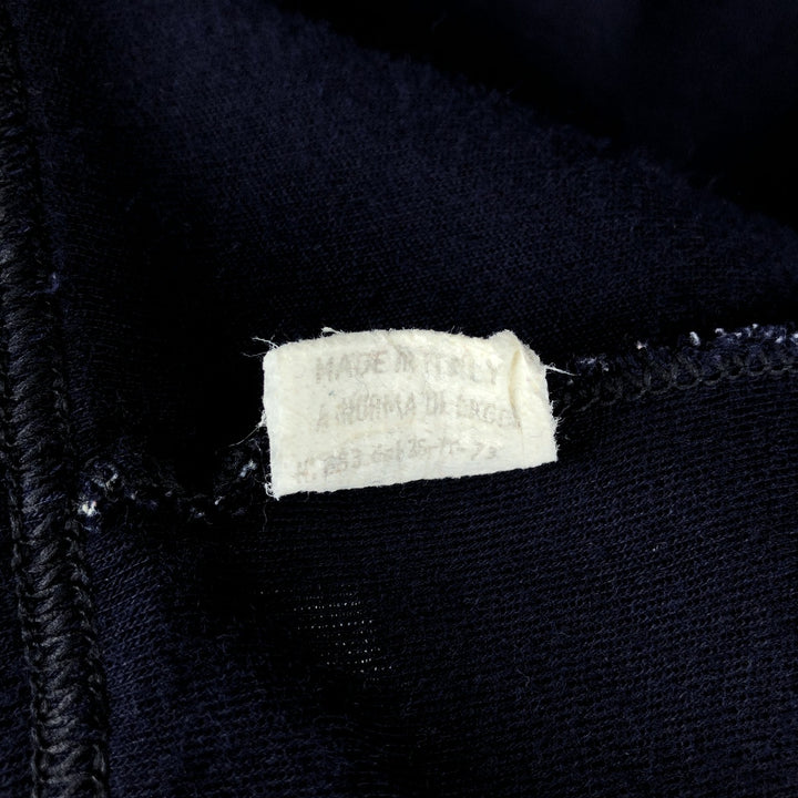 Vintage 80'S Puma sweatshirt, Made in Italy, Men's Size Small poly acrylic navy blue type Vintage Second Hand