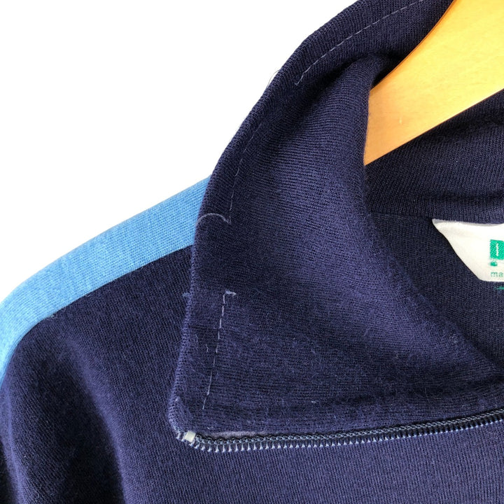 Vintage 80'S Puma sweatshirt, Made in Italy, Men's Size Small poly acrylic navy blue type Vintage Second Hand