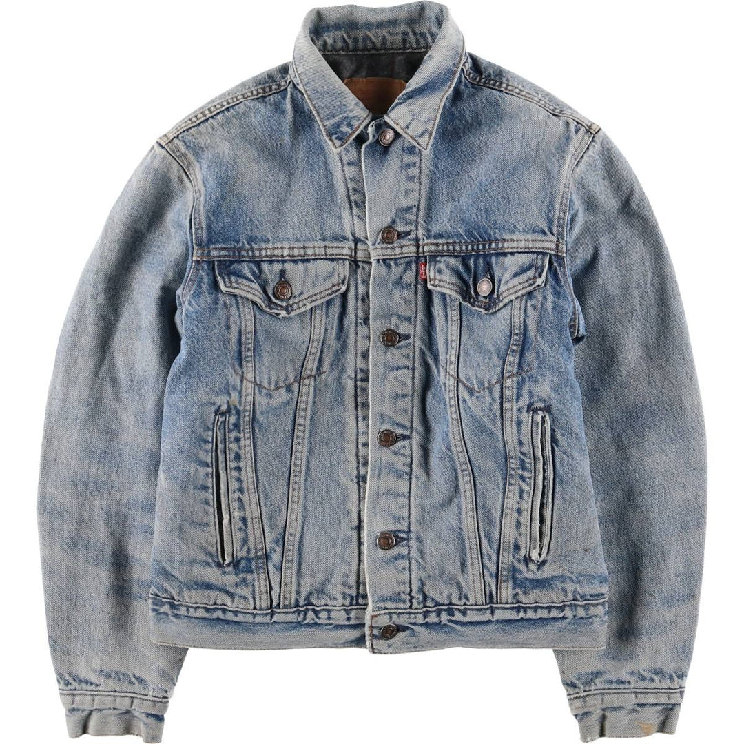 Vintage Levi's denim jacket, made in the USA, size S, men's. unclear blue type Vintage Second Hand