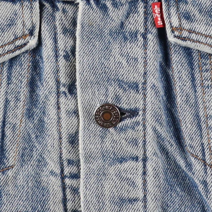 Vintage Levi's denim jacket, made in the USA, size S, men's. unclear blue type Vintage Second Hand