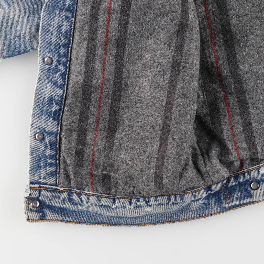 Vintage Levi's denim jacket, made in the USA, size S, men's. unclear blue type Vintage Second Hand