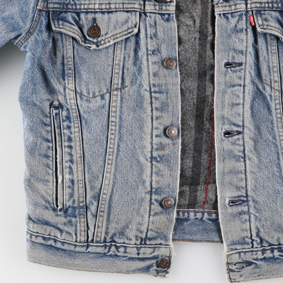 Vintage Levi's denim jacket, made in the USA, size S, men's. unclear blue type Vintage Second Hand
