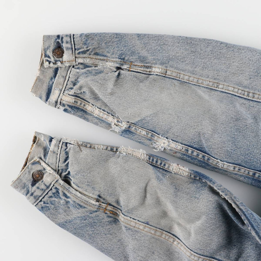 Vintage Levi's denim jacket, made in the USA, size S, men's. unclear blue type Vintage Second Hand