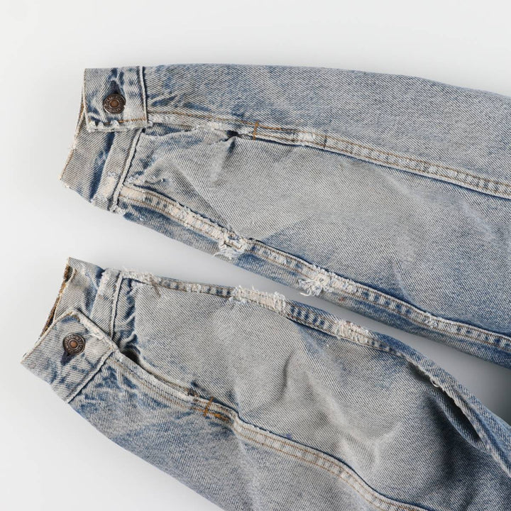 Vintage Levi's denim jacket, made in the USA, size S, men's. unclear blue type Vintage Second Hand