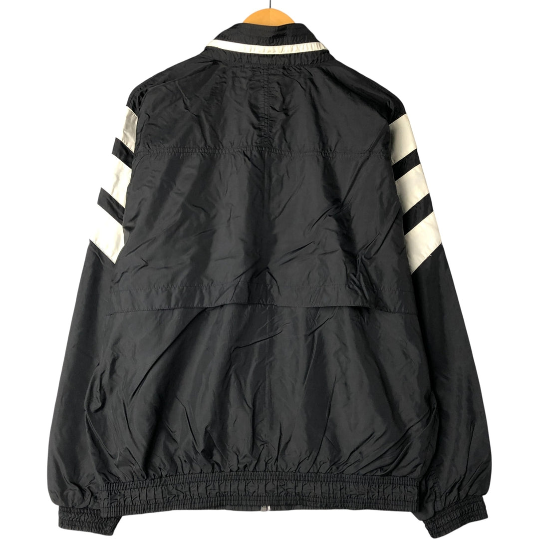 Vintage 80s-90'S Adidas nylon jacket, men's size M Nylon black type Vintage Second Hand