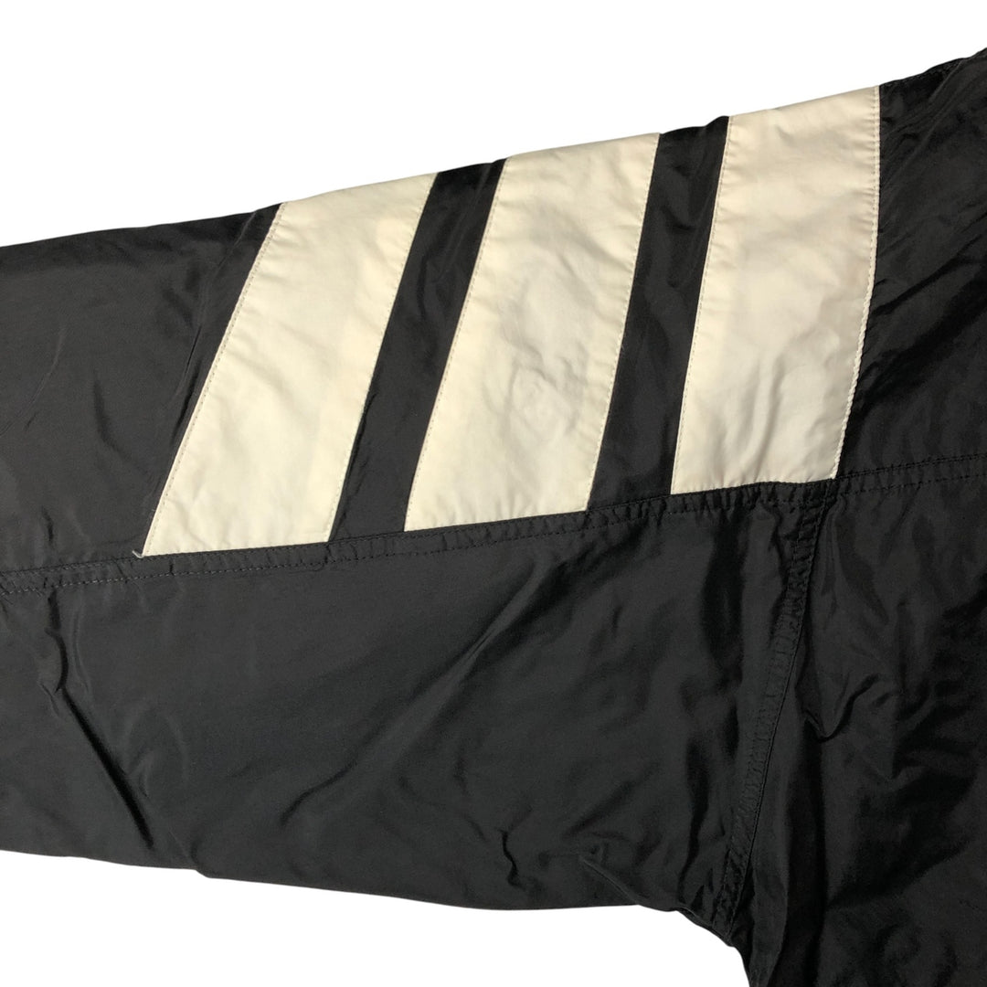 Vintage 80s-90'S Adidas nylon jacket, men's size M Nylon black type Vintage Second Hand