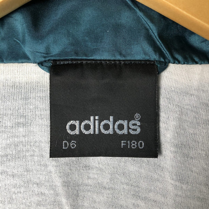 90'S Adidas nylon jacket, men's size M, vintage Nylon navy blue type Vintage Second Hand