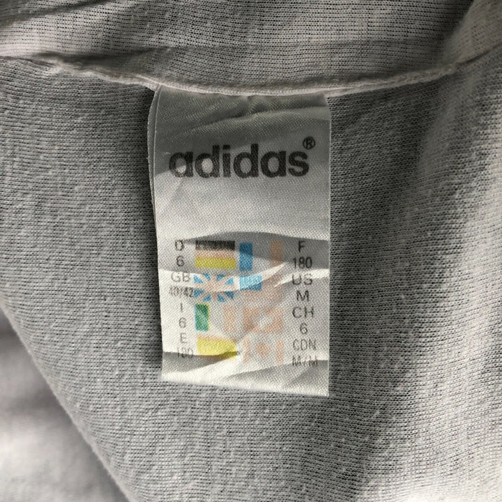 90'S Adidas nylon jacket, men's size M, vintage Nylon navy blue type Vintage Second Hand