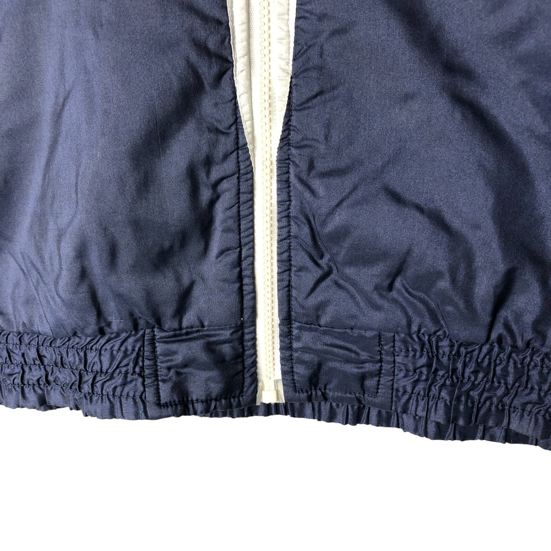 90'S Adidas nylon jacket, men's size M, vintage Nylon navy blue type Vintage Second Hand