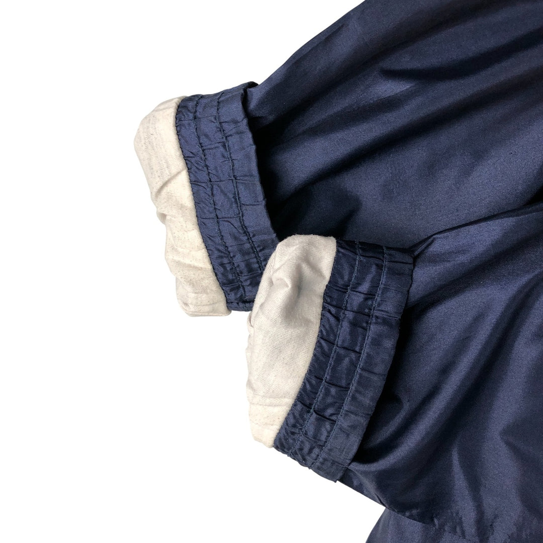 90'S Adidas nylon jacket, men's size M, vintage Nylon navy blue type Vintage Second Hand