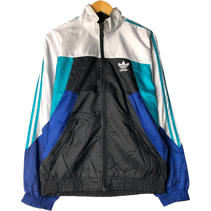 Vintage 80s-90'S Adidas nylon jacket, size S, men's Nylon black type Vintage Second Hand