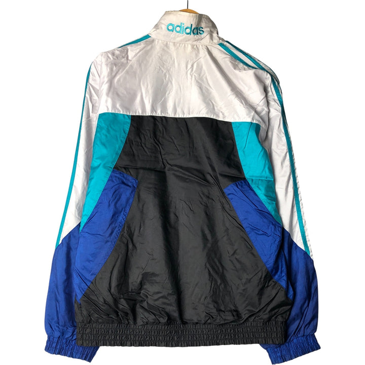 Vintage 80s-90'S Adidas nylon jacket, size S, men's Nylon black type Vintage Second Hand