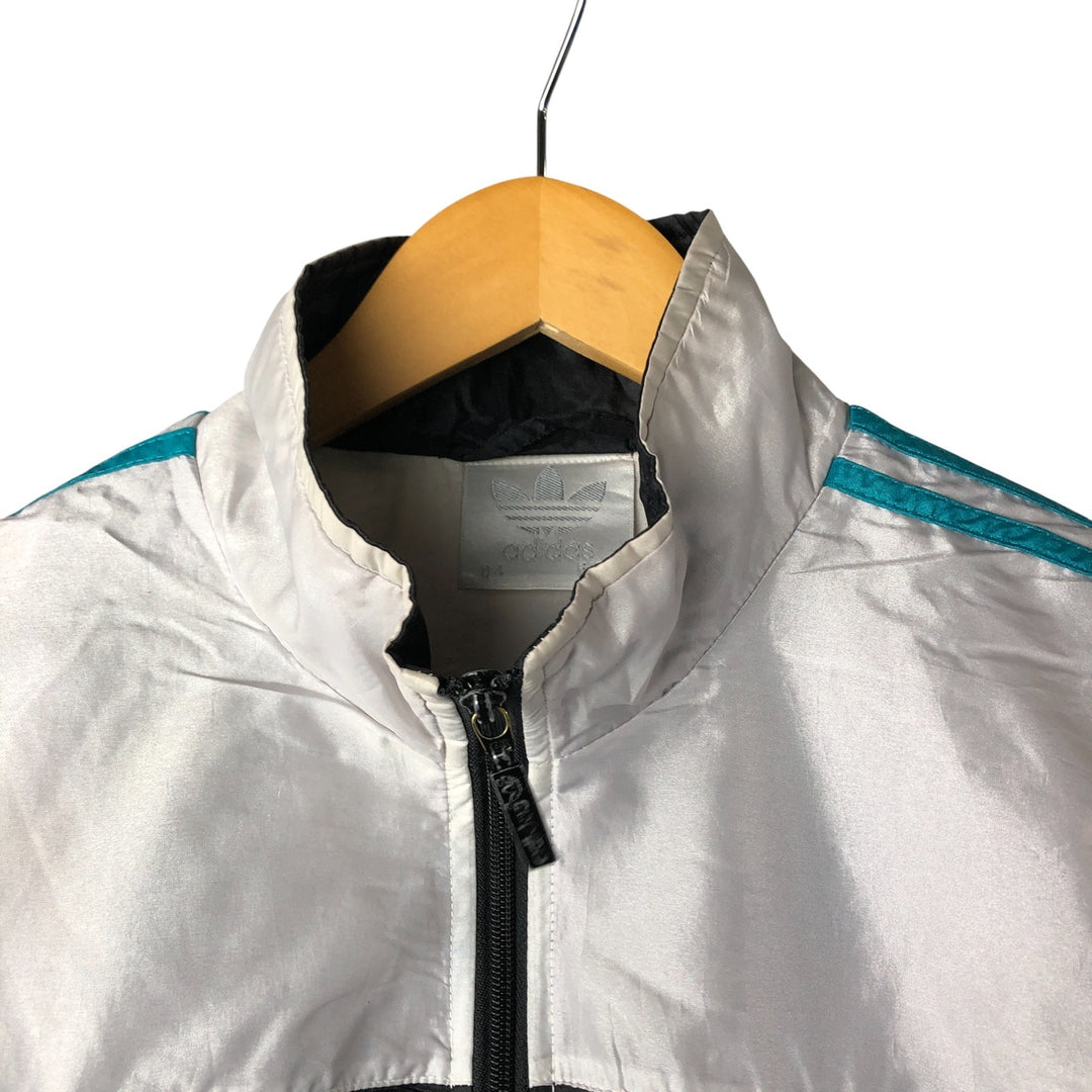 Vintage 80s-90'S Adidas nylon jacket, size S, men's Nylon black type Vintage Second Hand