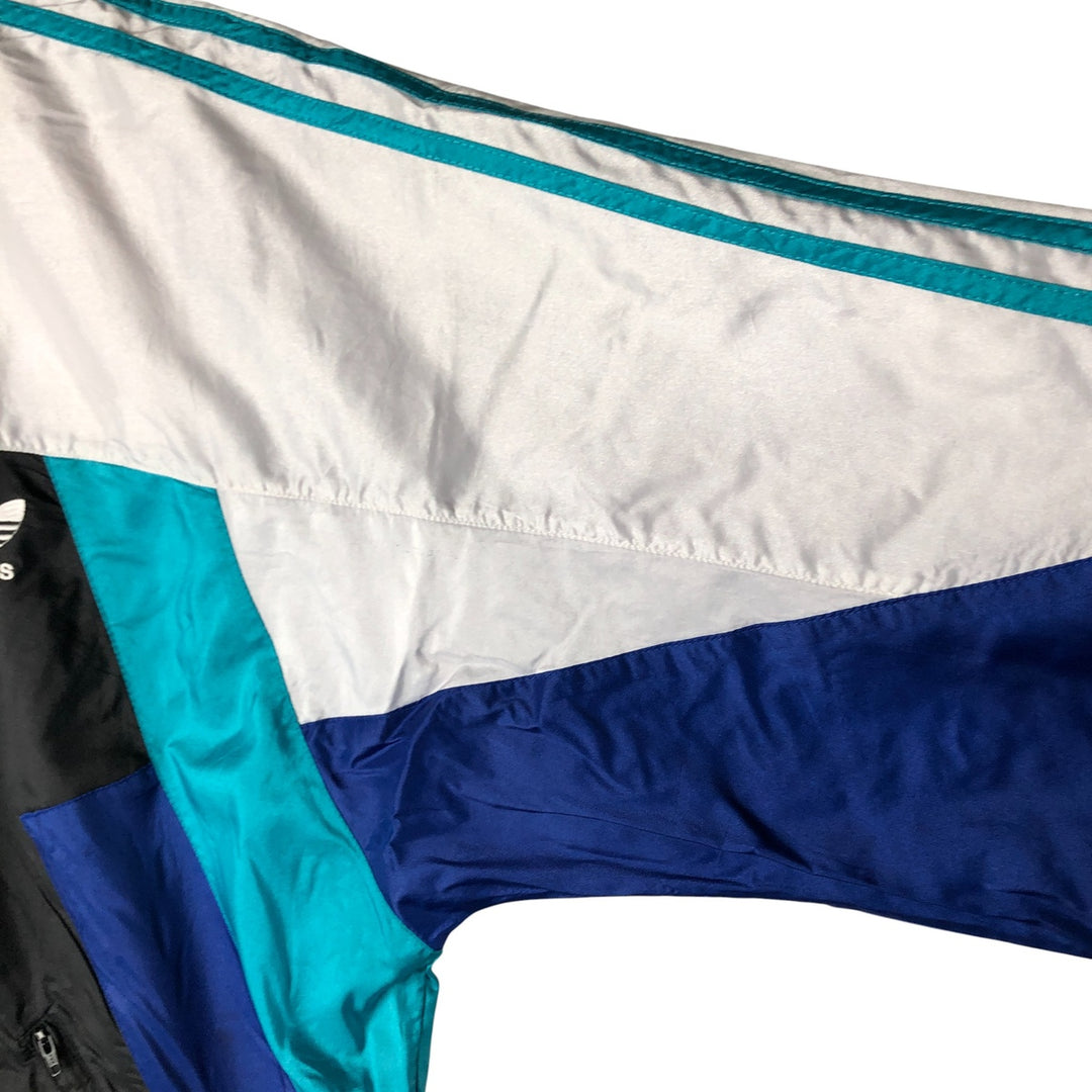 Vintage 80s-90'S Adidas nylon jacket, size S, men's Nylon black type Vintage Second Hand