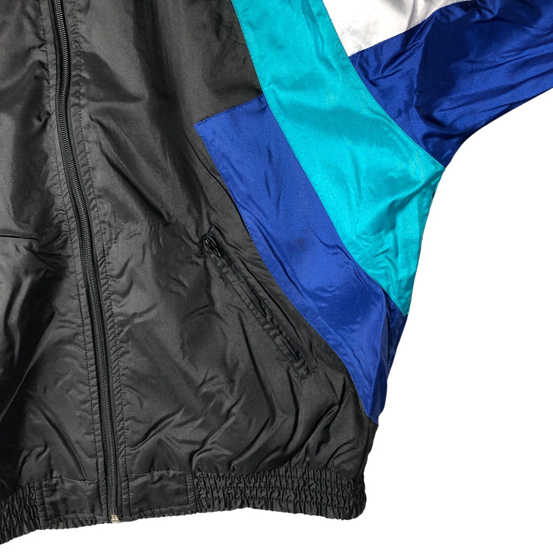 Vintage 80s-90'S Adidas nylon jacket, size S, men's Nylon black type Vintage Second Hand