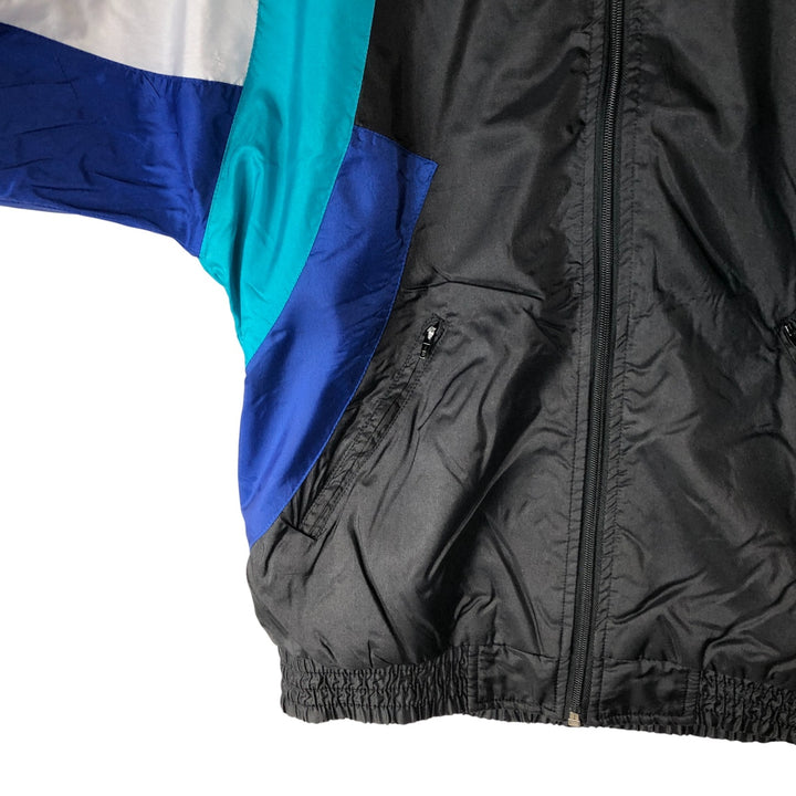 Vintage 80s-90'S Adidas nylon jacket, size S, men's Nylon black type Vintage Second Hand