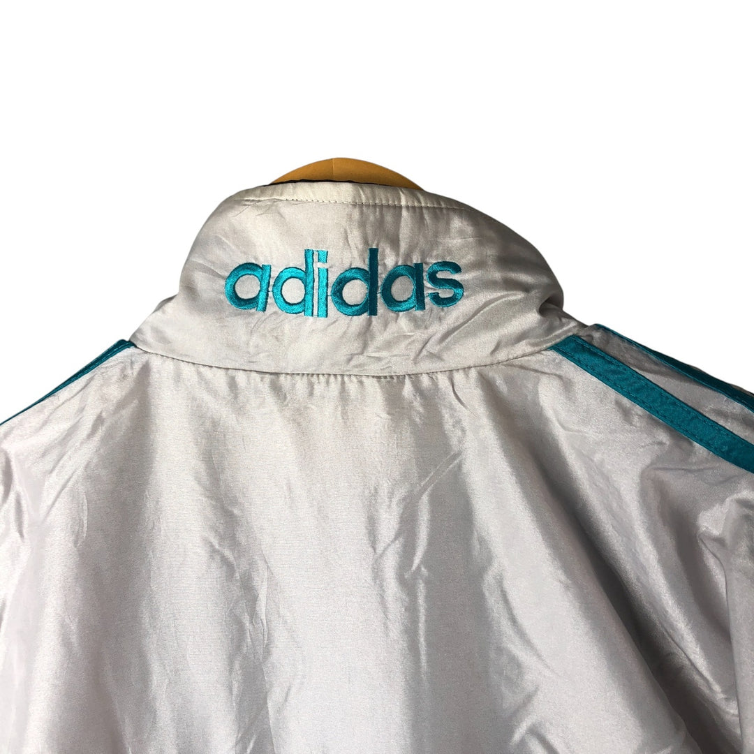 Vintage 80s-90'S Adidas nylon jacket, size S, men's Nylon black type Vintage Second Hand