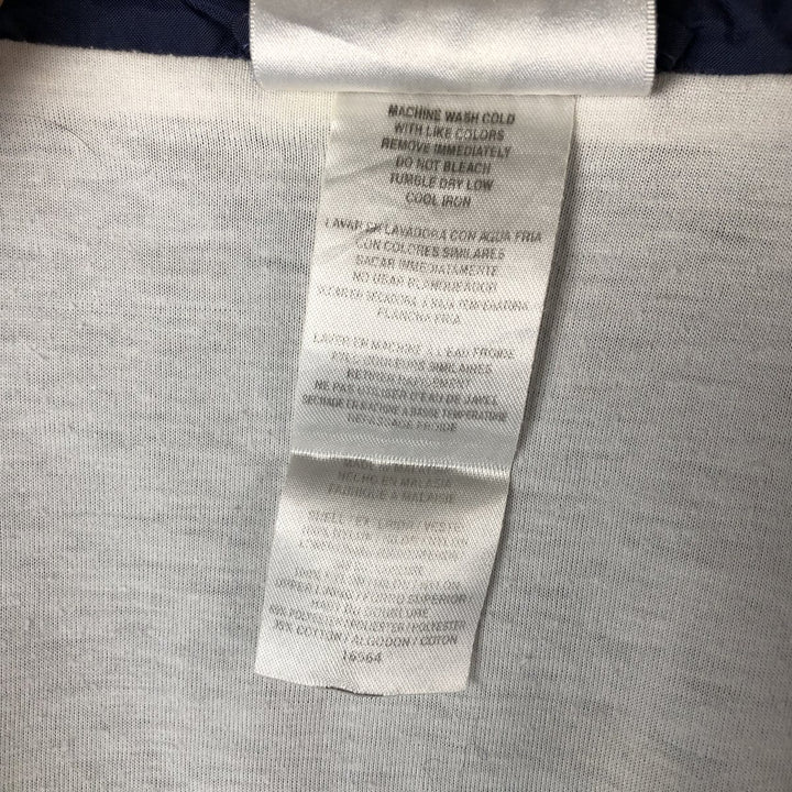 90'S Adidas Nylon Jacket, Men's Size L, Vintage Nylon navy blue type Vintage Second Hand