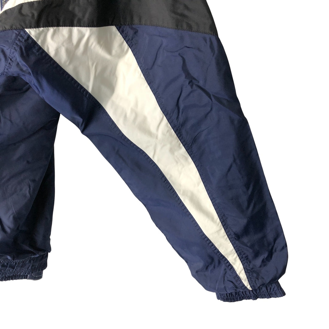 90'S Adidas Nylon Jacket, Men's Size L, Vintage Nylon navy blue type Vintage Second Hand