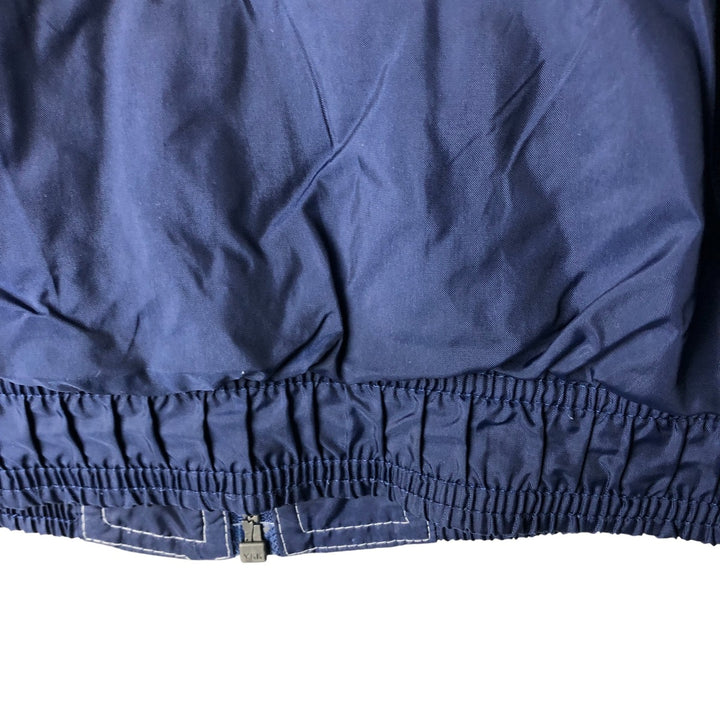 90'S Adidas Nylon Jacket, Men's Size L, Vintage Nylon navy blue type Vintage Second Hand