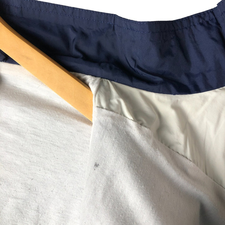 90'S Adidas Nylon Jacket, Men's Size L, Vintage Nylon navy blue type Vintage Second Hand