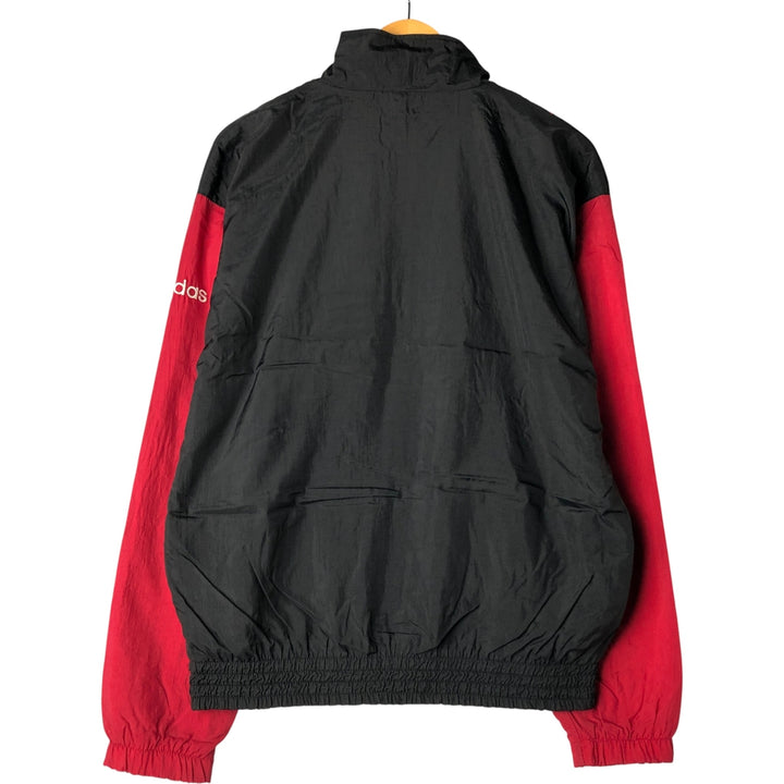 Vintage 80s-90'S Adidas nylon jacket, size S, men's Nylon black type Vintage Second Hand