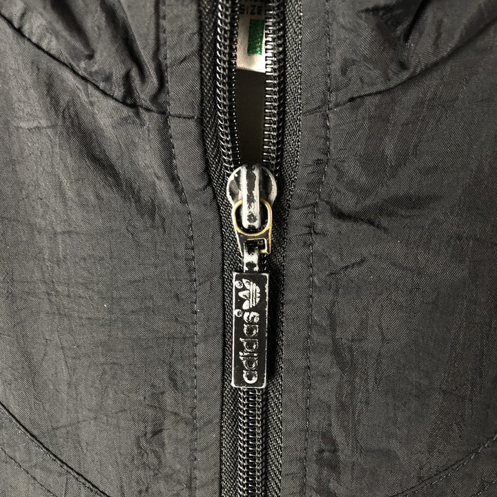 Vintage 80s-90'S Adidas nylon jacket, size S, men's Nylon black type Vintage Second Hand