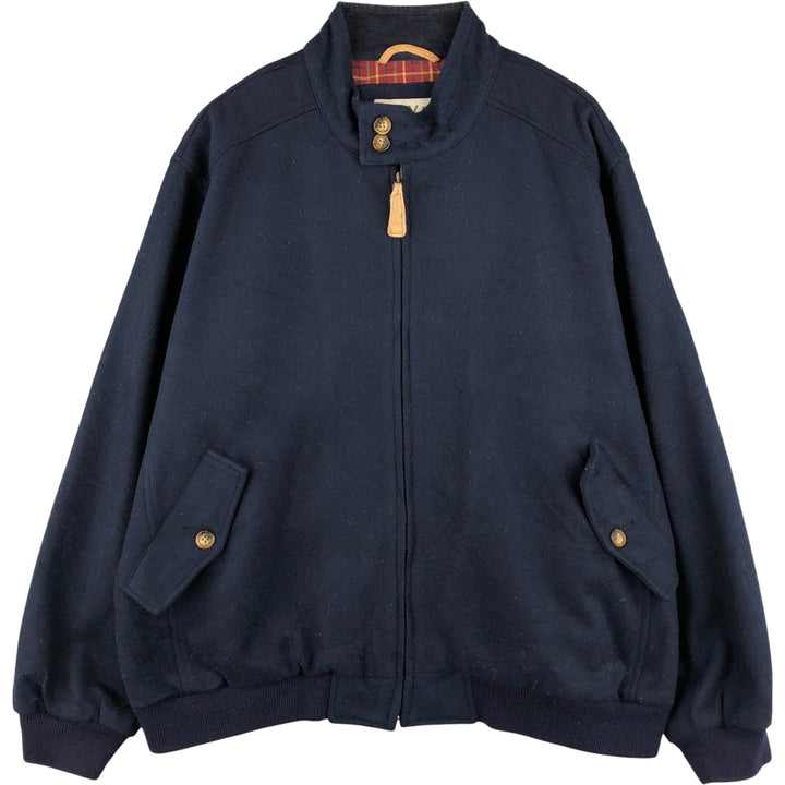 Orvis Harrington Wool Sports Jacket, Men's XL wool navy blue type Vintage Second Hand