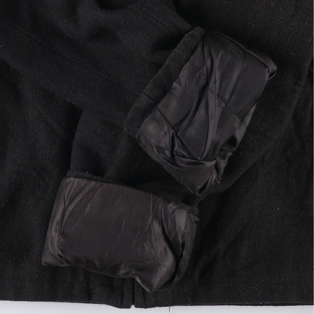 CHAPS Wool Blend Padded Puffer Jacket, Men's Size XL polyester black type Vintage Second Hand