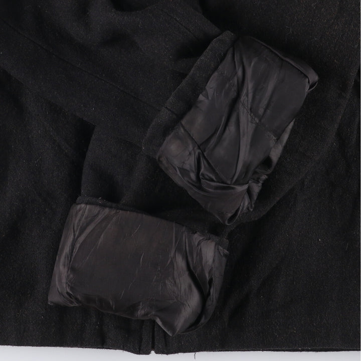 CHAPS Wool Blend Padded Puffer Jacket, Men's Size XL polyester black type Vintage Second Hand