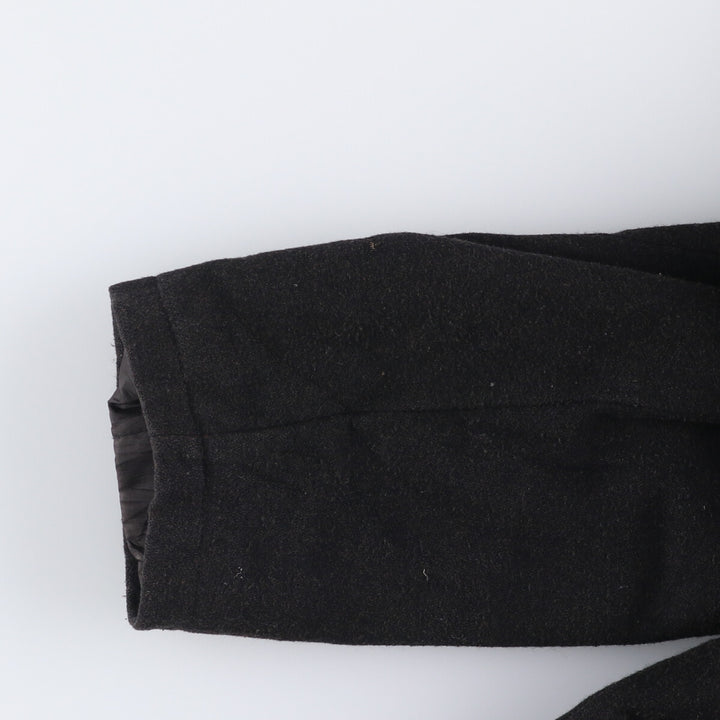 CHAPS Wool Blend Padded Puffer Jacket, Men's Size XL polyester black type Vintage Second Hand