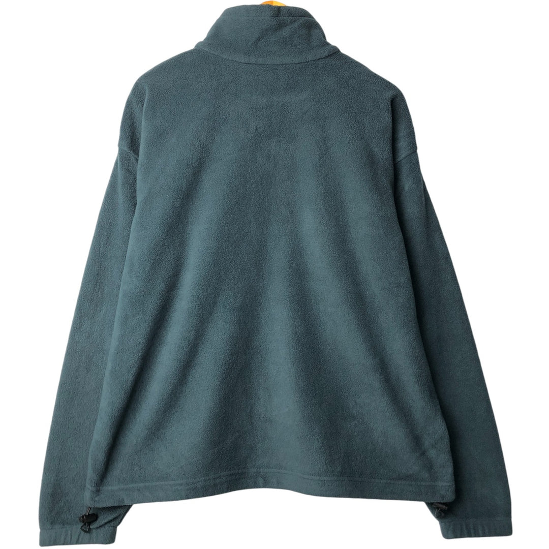 Columbia fleece jacket, men's size XL polyester Navy blue Vintage Second Hand