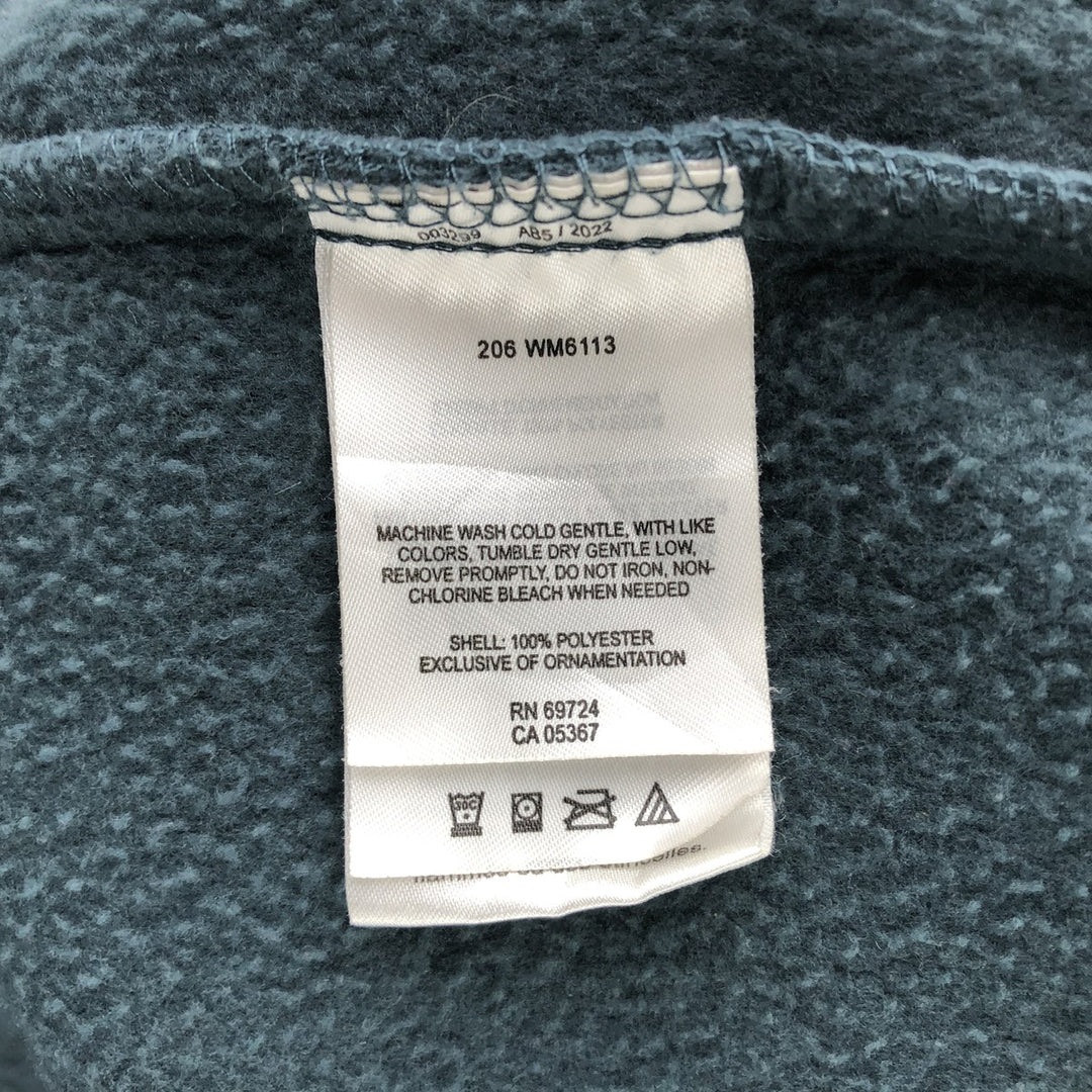 Columbia fleece jacket, men's size XL polyester Navy blue Vintage Second Hand