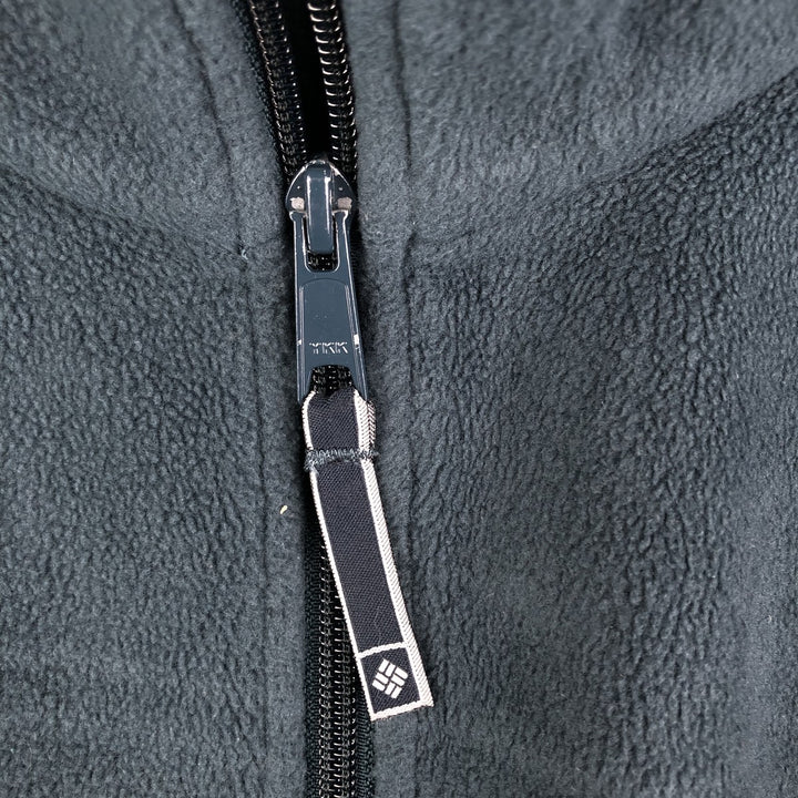 Columbia fleece jacket, men's size XL polyester Navy blue Vintage Second Hand